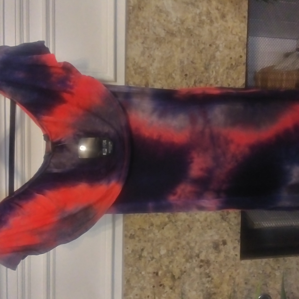 Vibrant Tie-Dye Dress